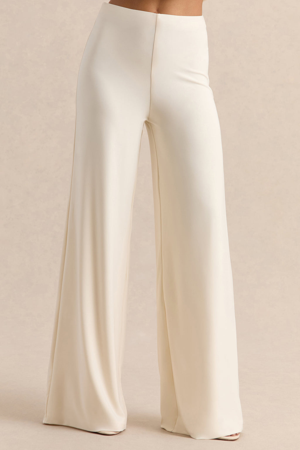Safirra | White Wide-Leg Trouser