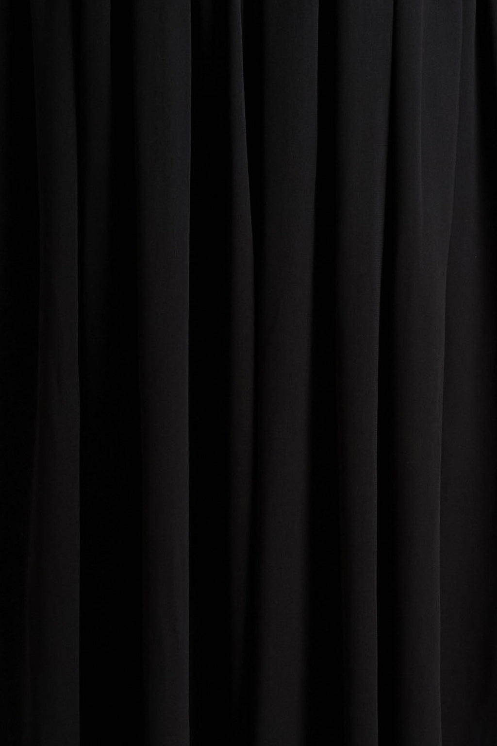Spencer | Black Chiffon Pleated Maxi Skirt