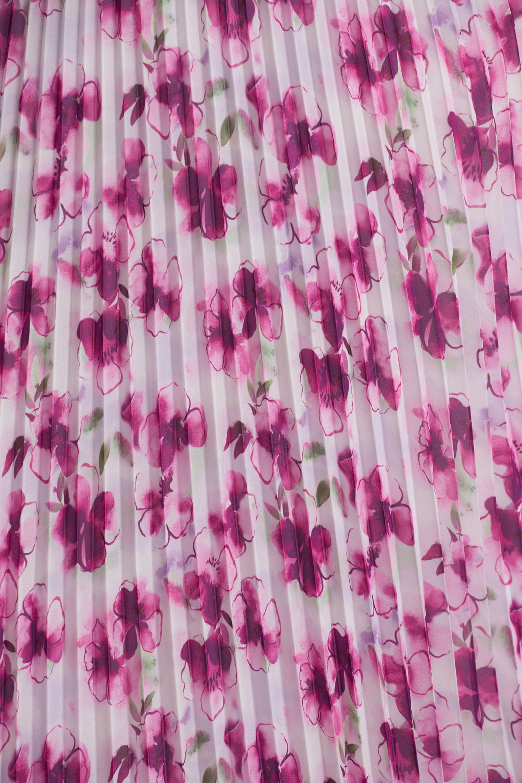 Refractive | Purple Floral Print Satin Maxi Dress With Halter-Neck and Pleated Skirt